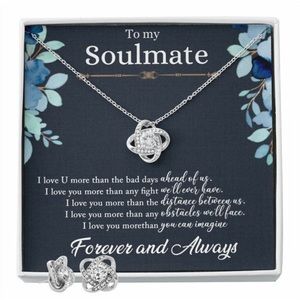 To My Soulmate , Love Knot , Anniversary Gift , Birthday Gift , Holiday Present